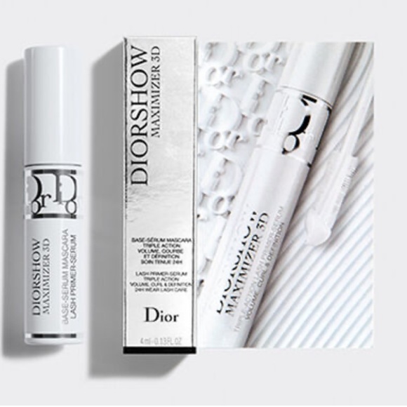 NIB DIOR DiorShow Maximizer 3D Mascara Primer Travel Size  NIB Dior Curl Mascara  and 3D Maximizer (2 Piece Travel Size)
